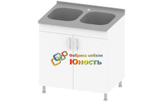 Шкаф с двойной мойкой ШД-ЛП-110