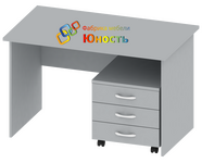 Стол письменный с выкатной тумбой ОФ-СТ-156