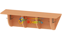 Вешалка настенная открытая 900 мм ПР-Ш-22-3