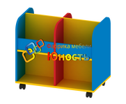 Витрина для книг мобильная двухсторонняя СТ-АД-210-1