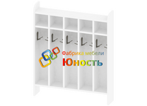 Полотенечница наполная с полочкой 5 секций МТ-АД-67-5