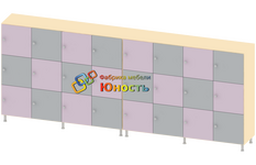 Шкаф школьный 24 ячейки СТ-ШП-50-1 
