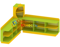 Стеллаж угловой СТ-АД-200