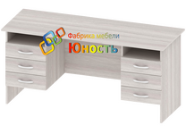 Стол письменный двухтумбовый с ящиками ОФ-СТ-288-2