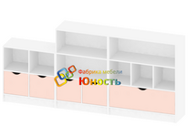 Стеллаж детский для книг и игрушек в детскую ПК-Ш-21