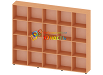 Стеллаж открытый 20 ячеек ОФ-СТ-208