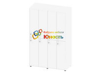 Шкаф школьный 4-секционный СТЕ-ШП-51-4