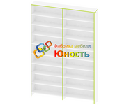 Стеллаж для книг с полками СТ-АД-146-1